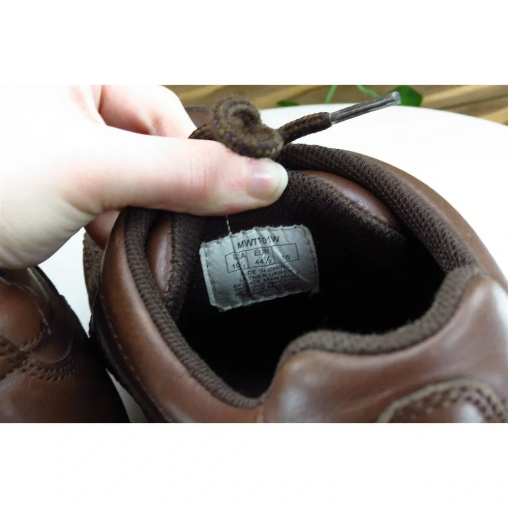 Rockport Shoes‎ Sz 10.5 M Brown Derby Oxfords Leather Men